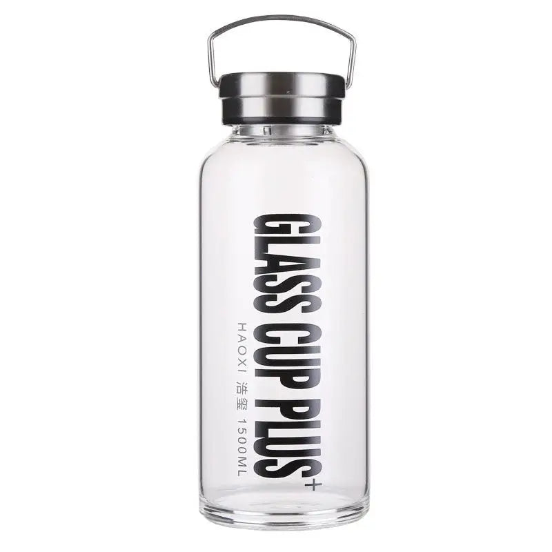 64 oz Glass Water Bottle - 1500ml