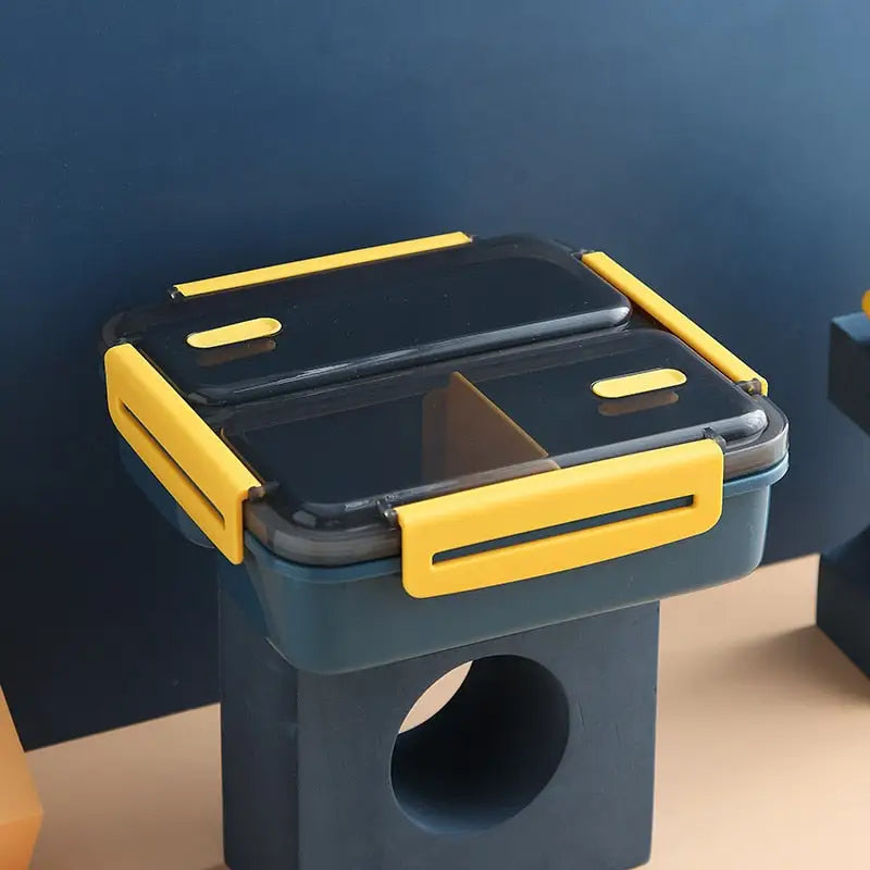 Adult Bento Box Lunch Box - Yellow