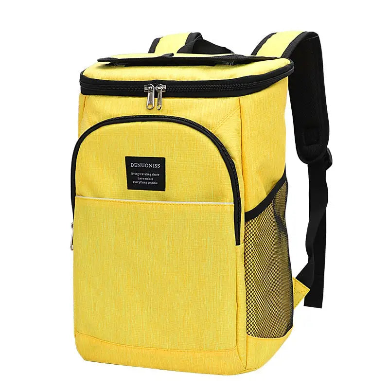 Backpack Cooler Bag - Yellow