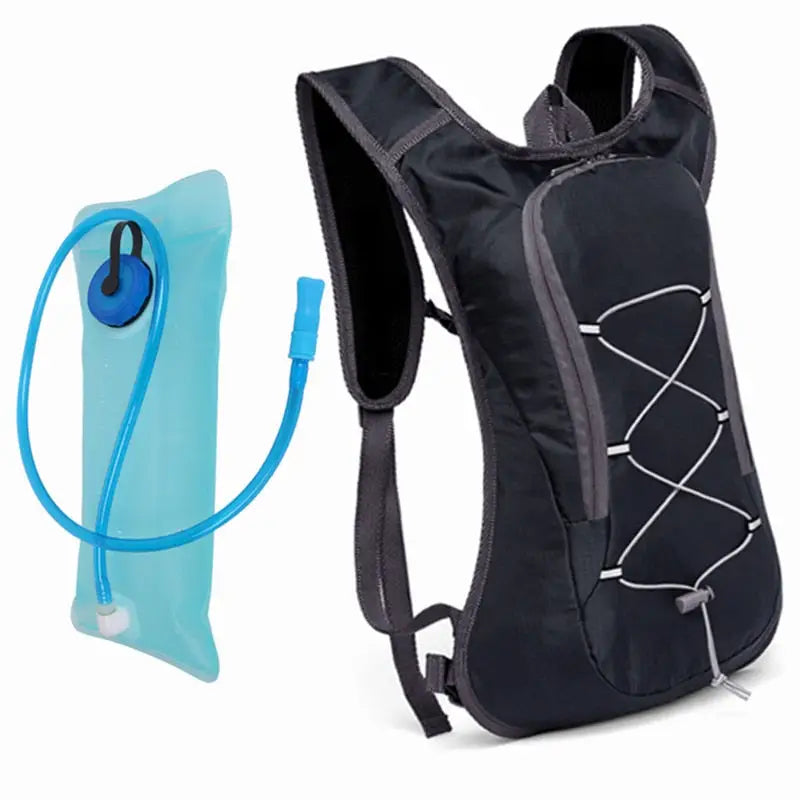 Backpack cooler with hydration pack