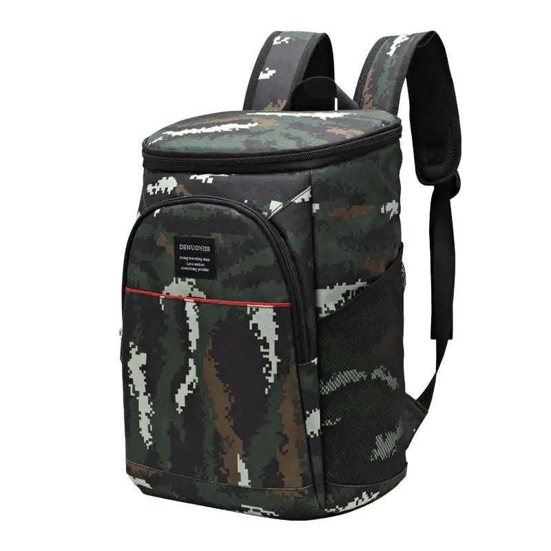 Backpack with Cooler Compartment - Green