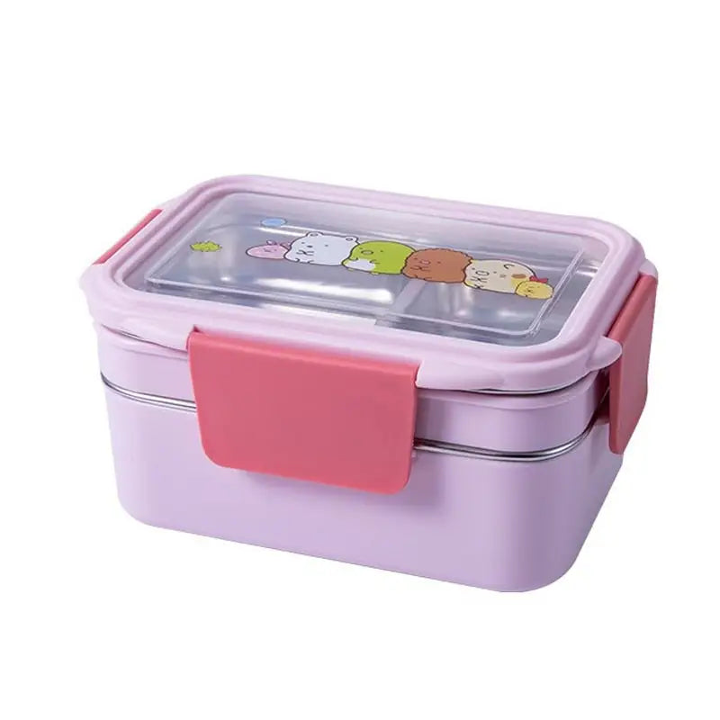 Bento Box Hot Food - Pink
