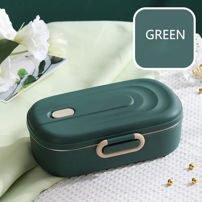 Bento Box Keep Food Warm - Green
