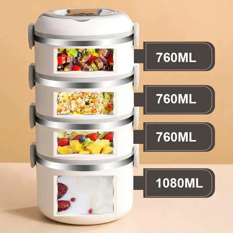 Bento Lunch Box Stainless Steel