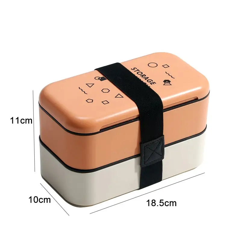 Bento Lunch Boxes for Adults - Orange