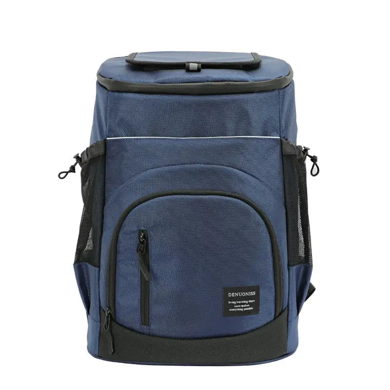 Camping Backpack Cooler - Deep Sea Blue