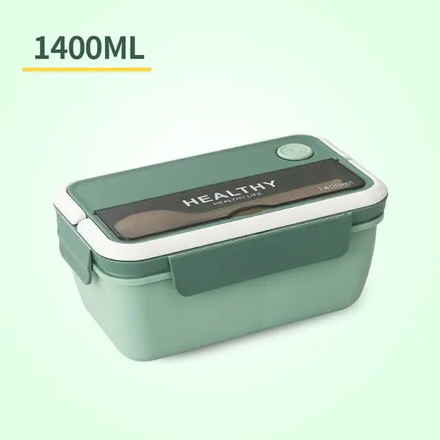 Classic Lunchbox - 1400ML Green
