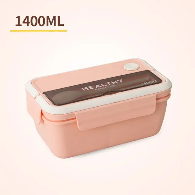 Classic Lunchbox - 1400ML Pink
