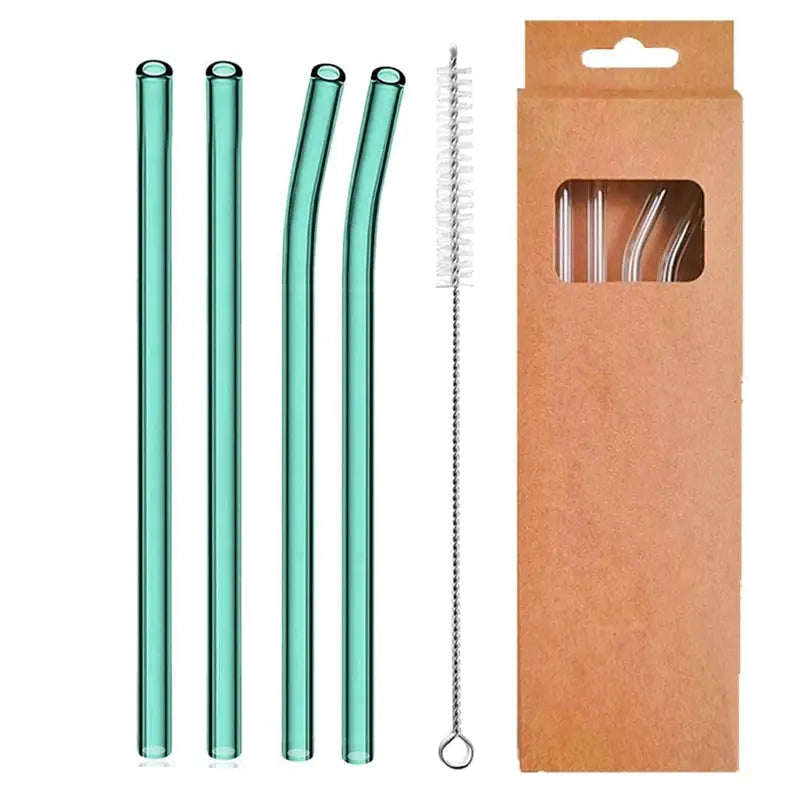 Clear Reusable Straws - Lakegreen