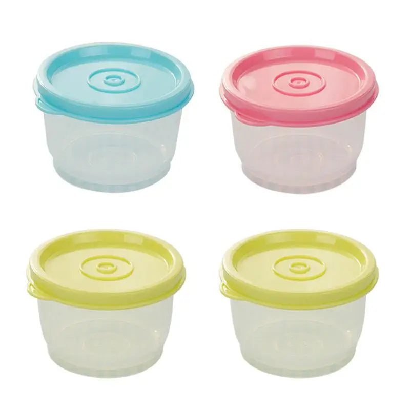 Clear Snack Containers - 4 pcs / 160ML