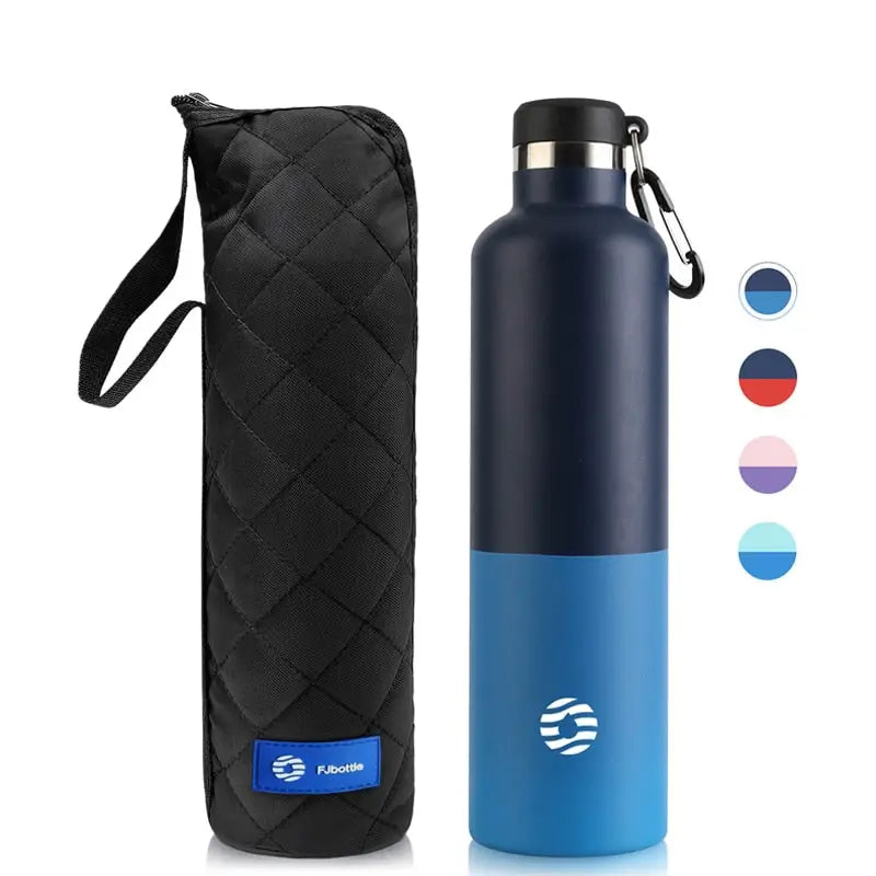 Coffee Insulated Thermos - 1000ml / Blue Black