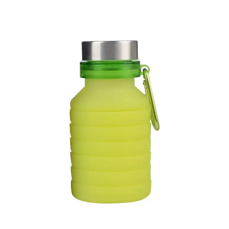 Collapsible Insulated Water Bottle - 550ML / Green