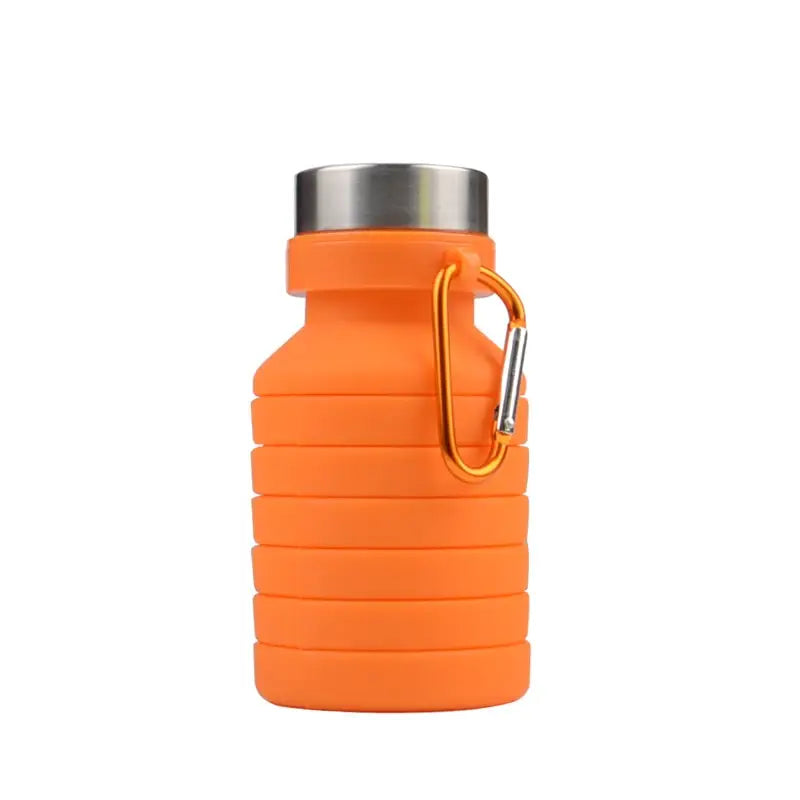 Collapsible Insulated Water Bottle - 550ML / Orange