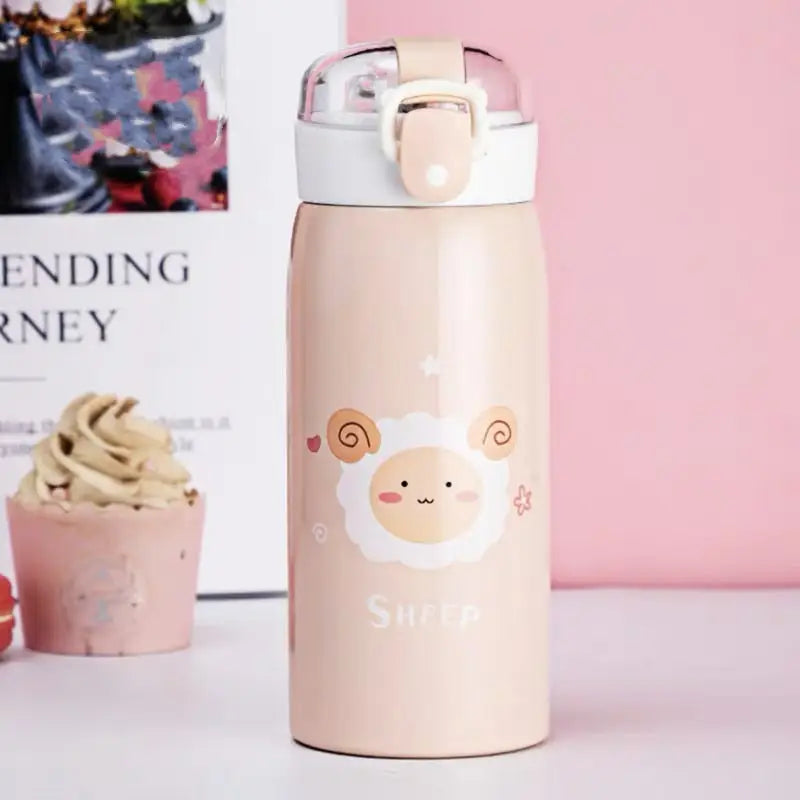 Cute Coffee Thermos - New Pink / 350ml