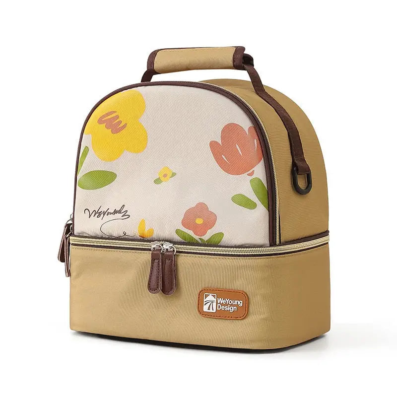 Cute Kids Backpack Cooler - Yellow
