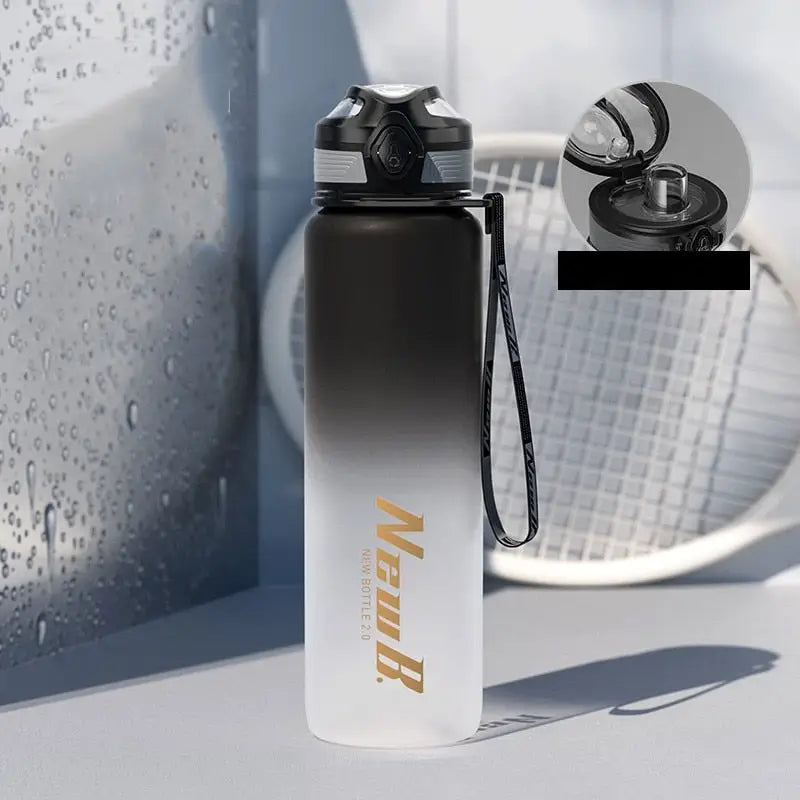 Cycling Sports Water Bottle - 650ml / Gray