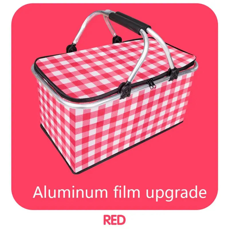 Foldable Lunch Bag - Upgrade Red