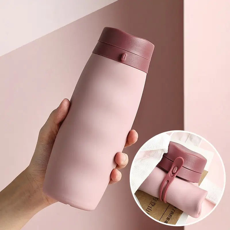 Foldable Outdoor Collapsible Water Bottle