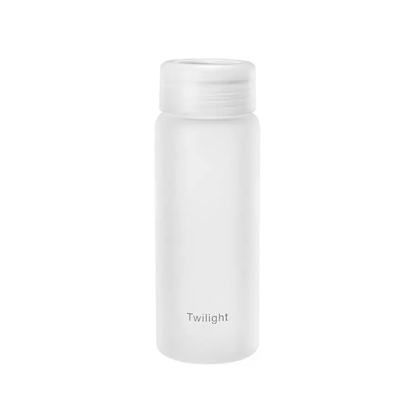 Frosted Glass Water Bottle - 420ml / Gray