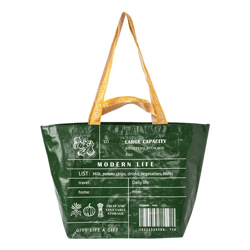 Grocery Cute Cooler Bag - Green