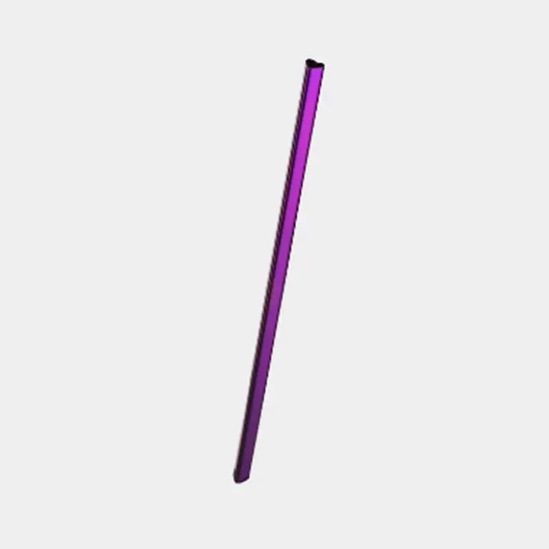 Heart Reusable Drinking Straws - Purple