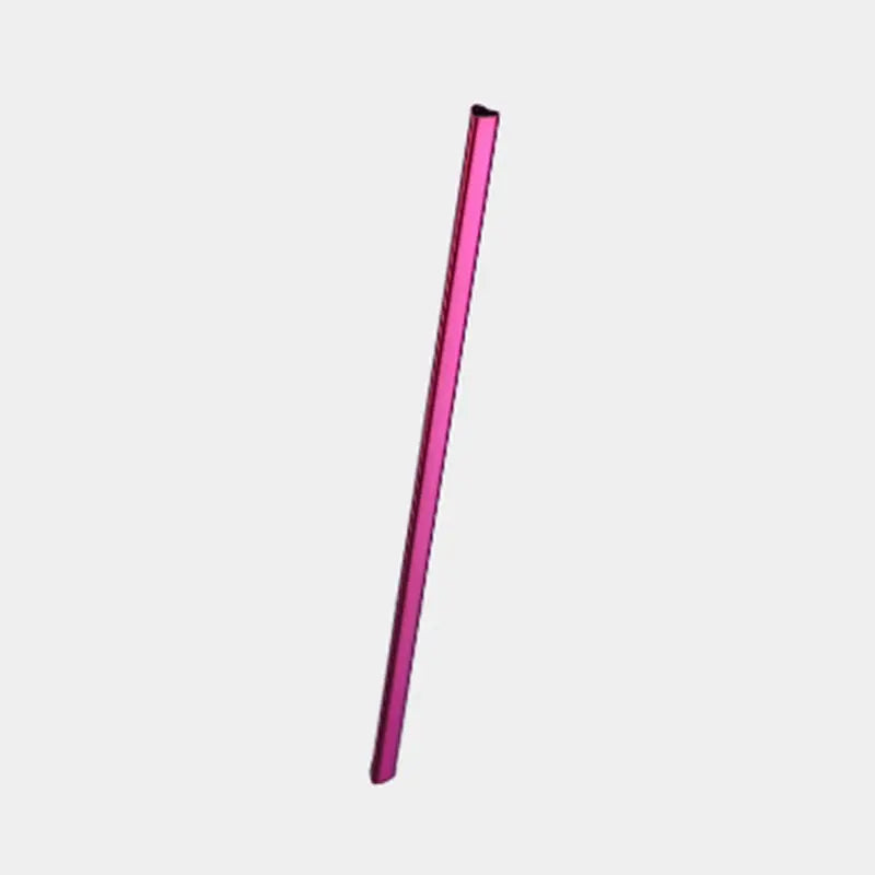 Heart Reusable Drinking Straws - Rose Red