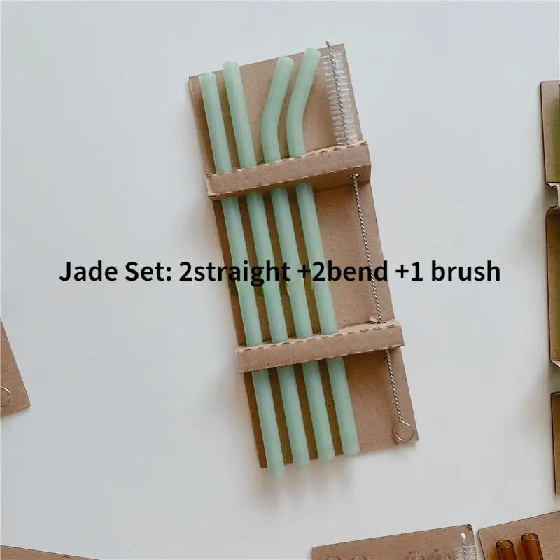 Heat Resistant Reusable Straw - Jade