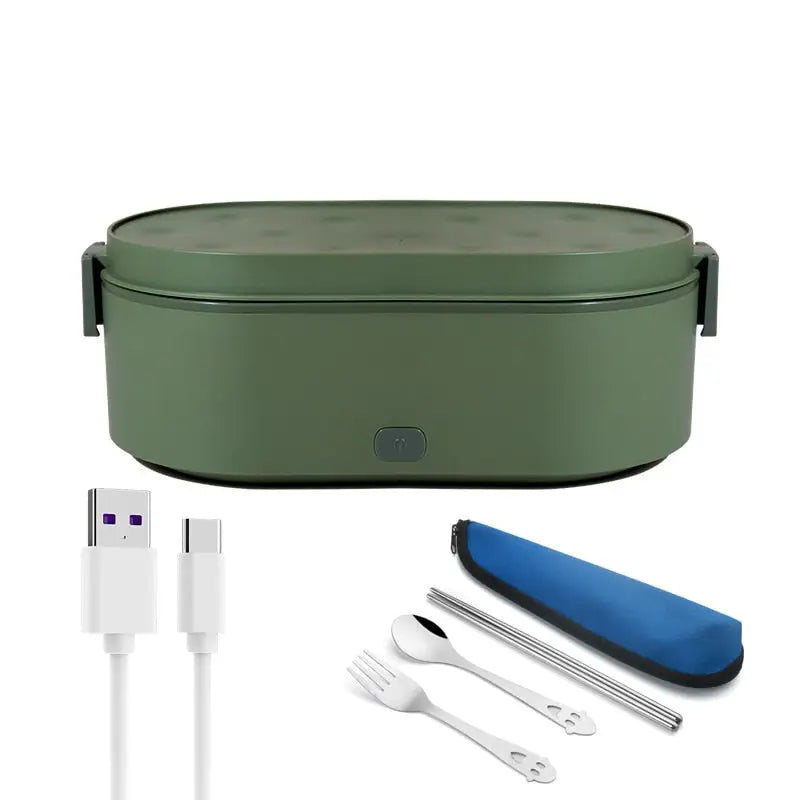 Heated Lunchbox - Green