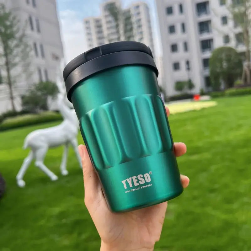 Hot Coffee Thermos - Green / 400ML