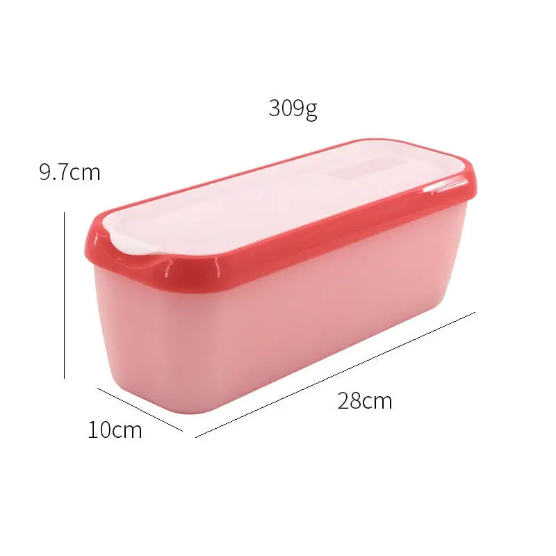 Ice Cream Snack Containers - Pink