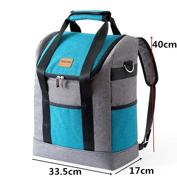 Ice pack Cooler Bags - Blue Gray 33cm
