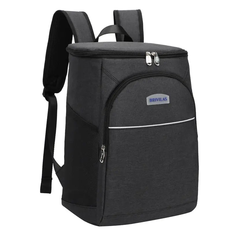 Insulated Backpack Cooler - Black / 20CMx26CMx36CM