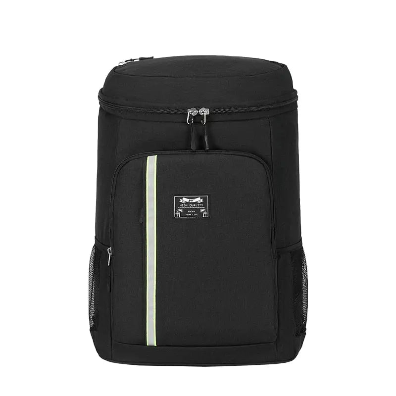 Insulated backpack cooler for work - Black