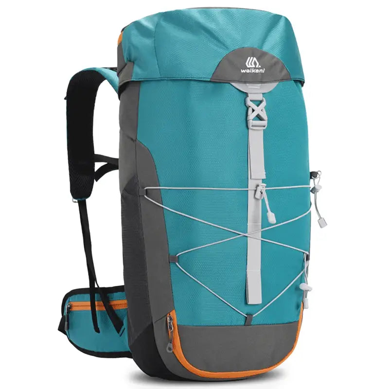 Insulated Backpack For Camping - Blue Green