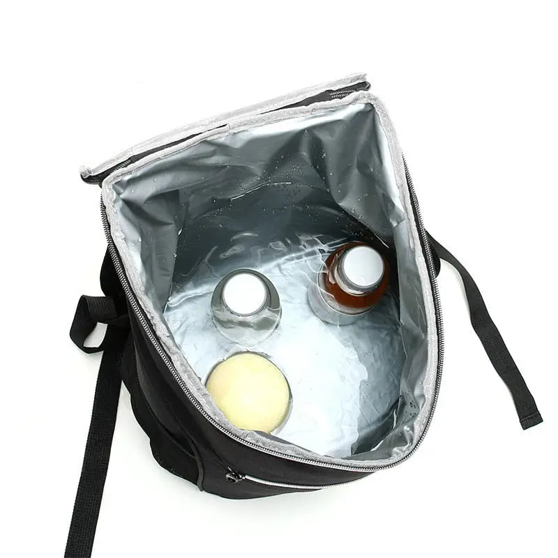 Insulated Backpack with Lunch Box