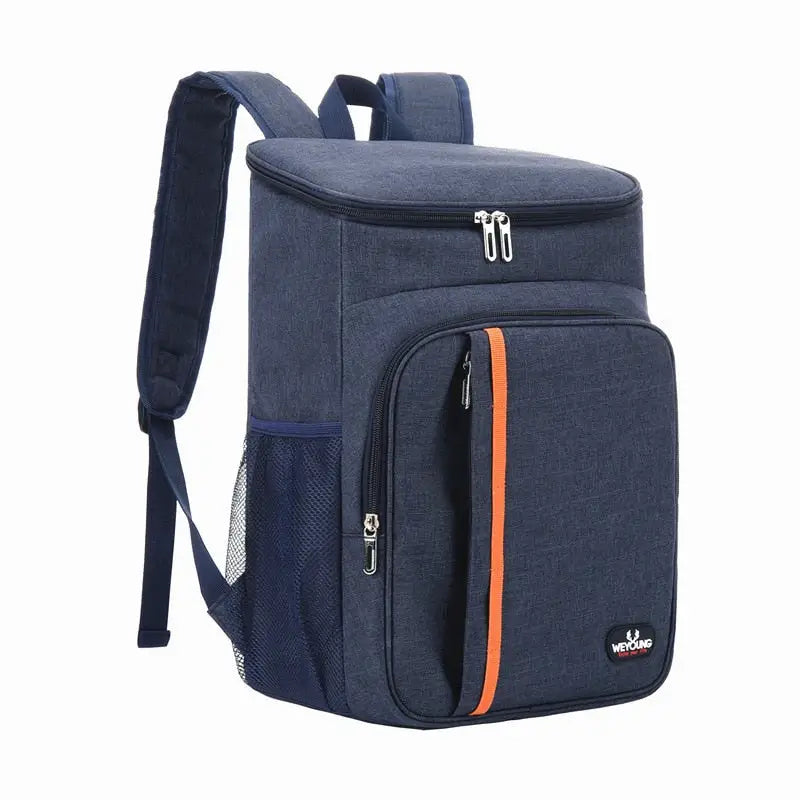 Insulated Cooler Backpack - Blue