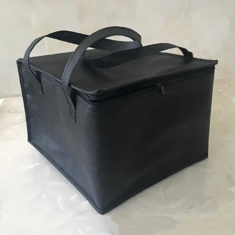 Insulated Food Delivery Bags - Black