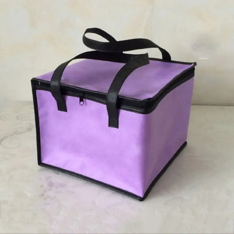 Insulated Food Delivery Bags - Purple
