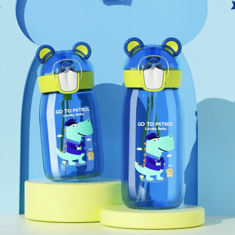 Kids Water Bottles for School - 400ml / New Blue