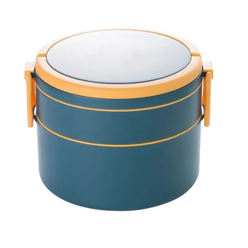 Large Bento Box - Blue-Round