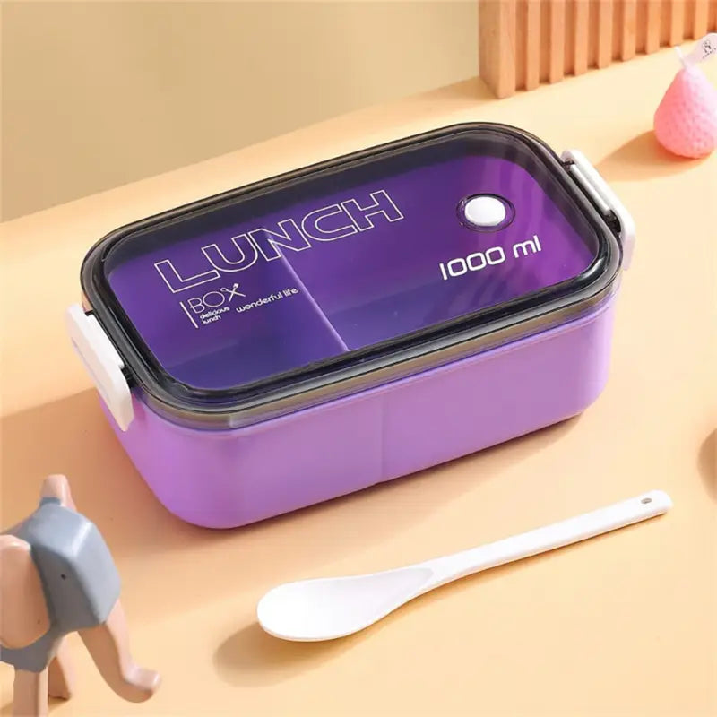 Lavender Insulated Lunch Box, Purple Floral Flowers Cute Food Containe –  Starcove Fashion