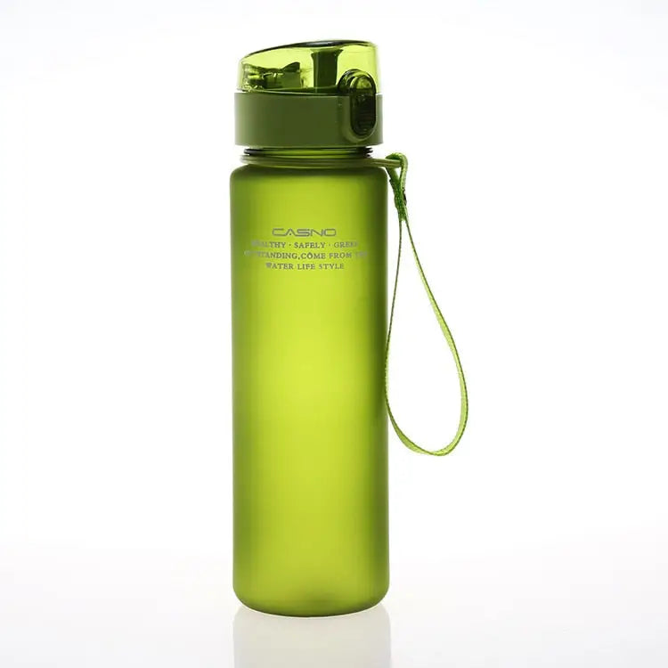 Leak-proof Sealed Sports Water Bottle - 560ml / Green