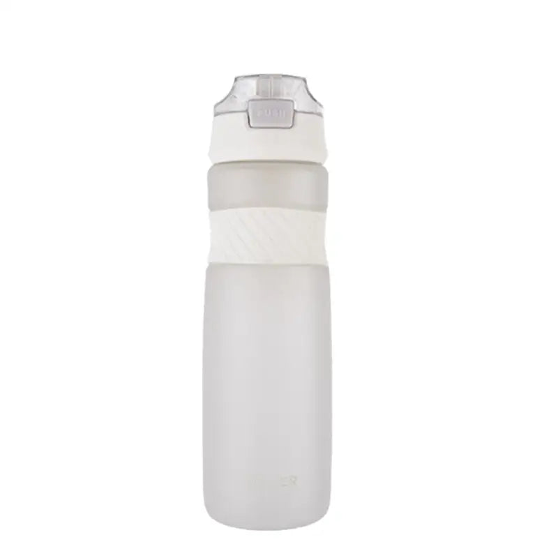 Lightweight Portable Sports Water Bottle - 530ml / White