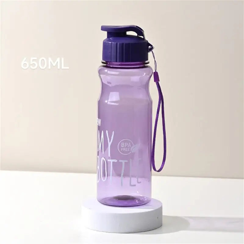Lightweight Sports Water Bottle - 650ml / Lilac