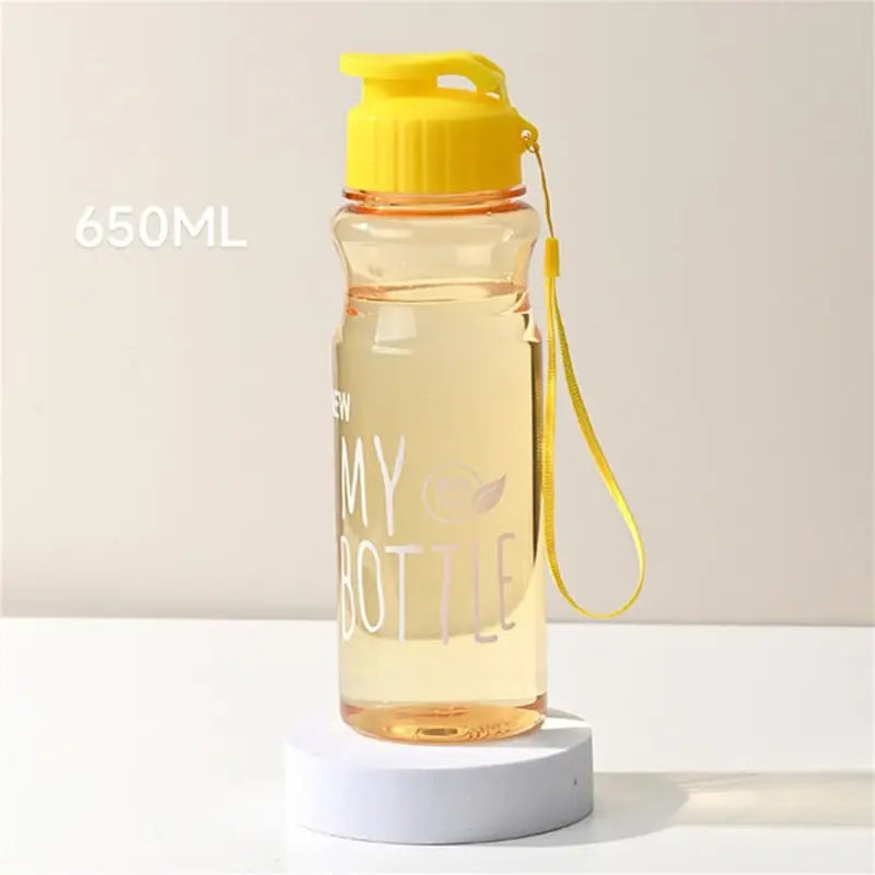 Lightweight Sports Water Bottle - 650ml / Vital Yellow