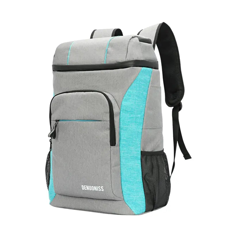 Lunch Backpack Cooler - Gray