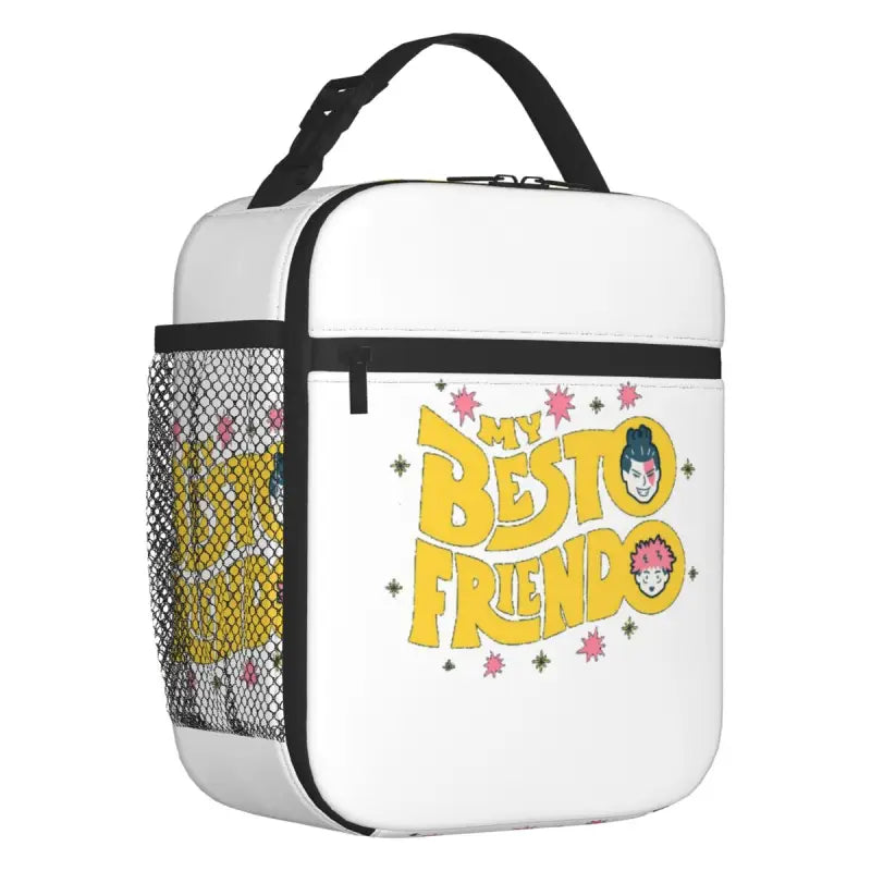 Lunch Bags for Boys - White / 26x21x11cm