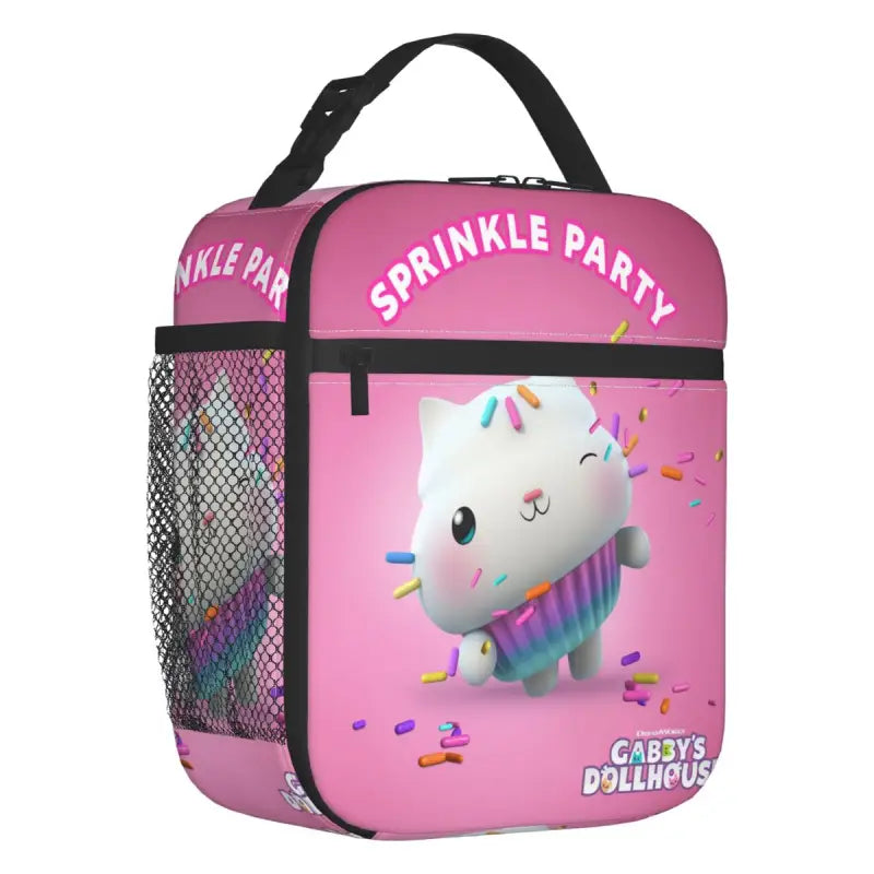 Lunch Bags for Preschool - Pink / 26x21x11cm
