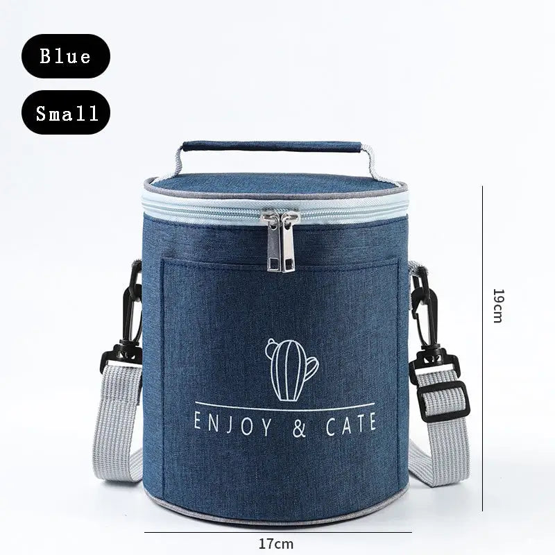 Lunch Bags for Travel - Blue-S