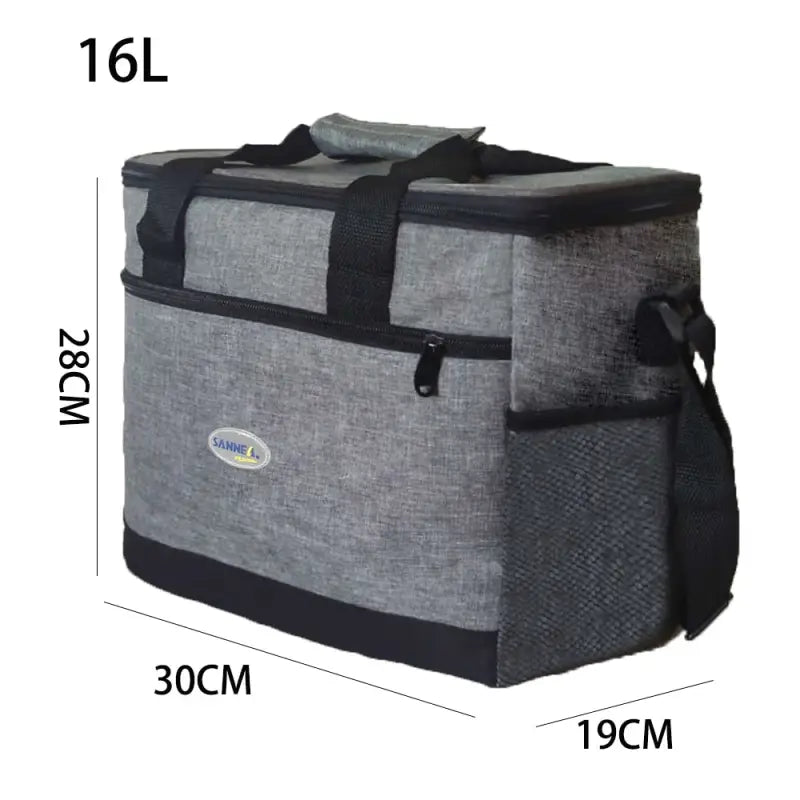 Lunch Bags with Lunch Container - Gray